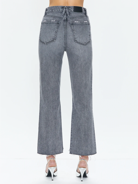 ALLY HIGH RISE BOOTCUT JEANS in scholar distressed main image 1