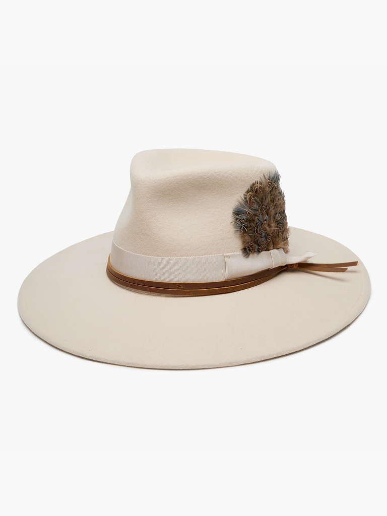 Mariposa Rancher Hat in Bone