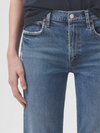 Kye Mid Rise Straight Crop in Notion
