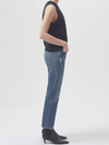 Kye Mid Rise Straight Crop in Notion
