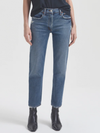 Kye Mid Rise Straight Crop in Notion