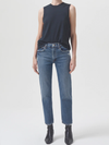 Kye Mid Rise Straight Crop in Notion