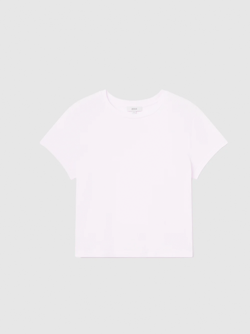 Adine Shrunken Tee in Rosewater