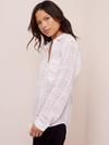 Playa Sirena Plaid Pocket Button Down