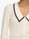 Cashmere Sailor Sweater in Cream Multi