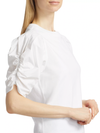 Pleated Puff Sleeve Shirt