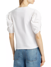 Pleated Puff Sleeve Shirt