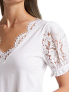Jess Lace Puff Sleeve Top
