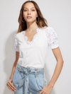 Jess Lace Puff Sleeve Top