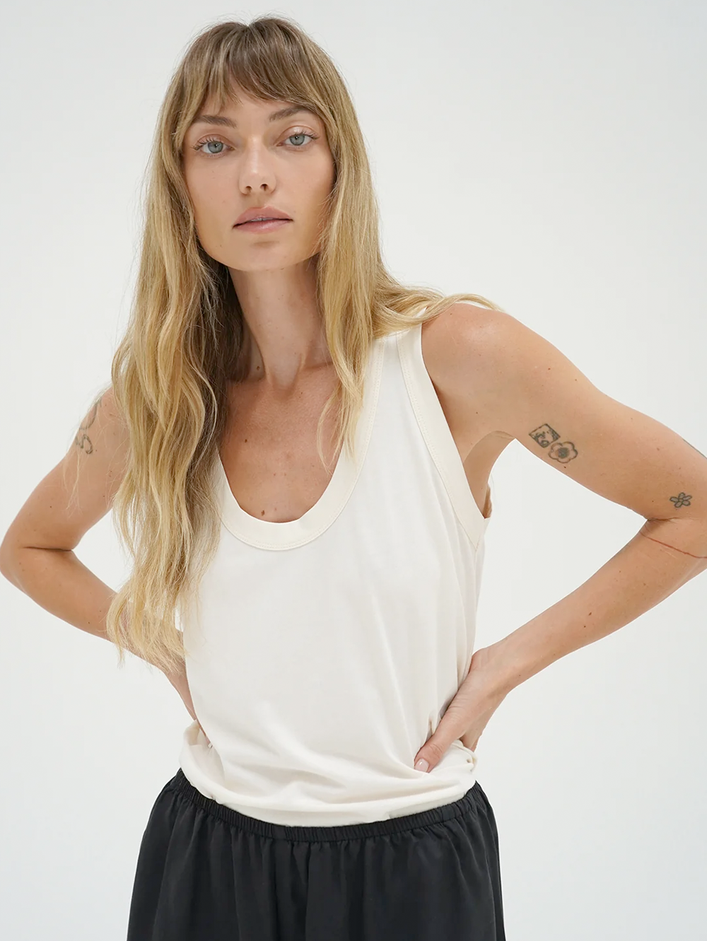 Relaxed U Neck Tank