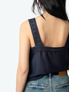 Celite Navy Lace Camisole