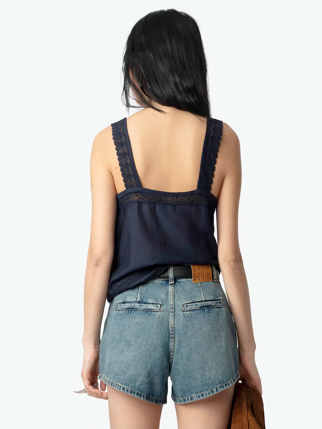 Celite Navy Lace Camisole