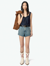 Celite Navy Lace Camisole