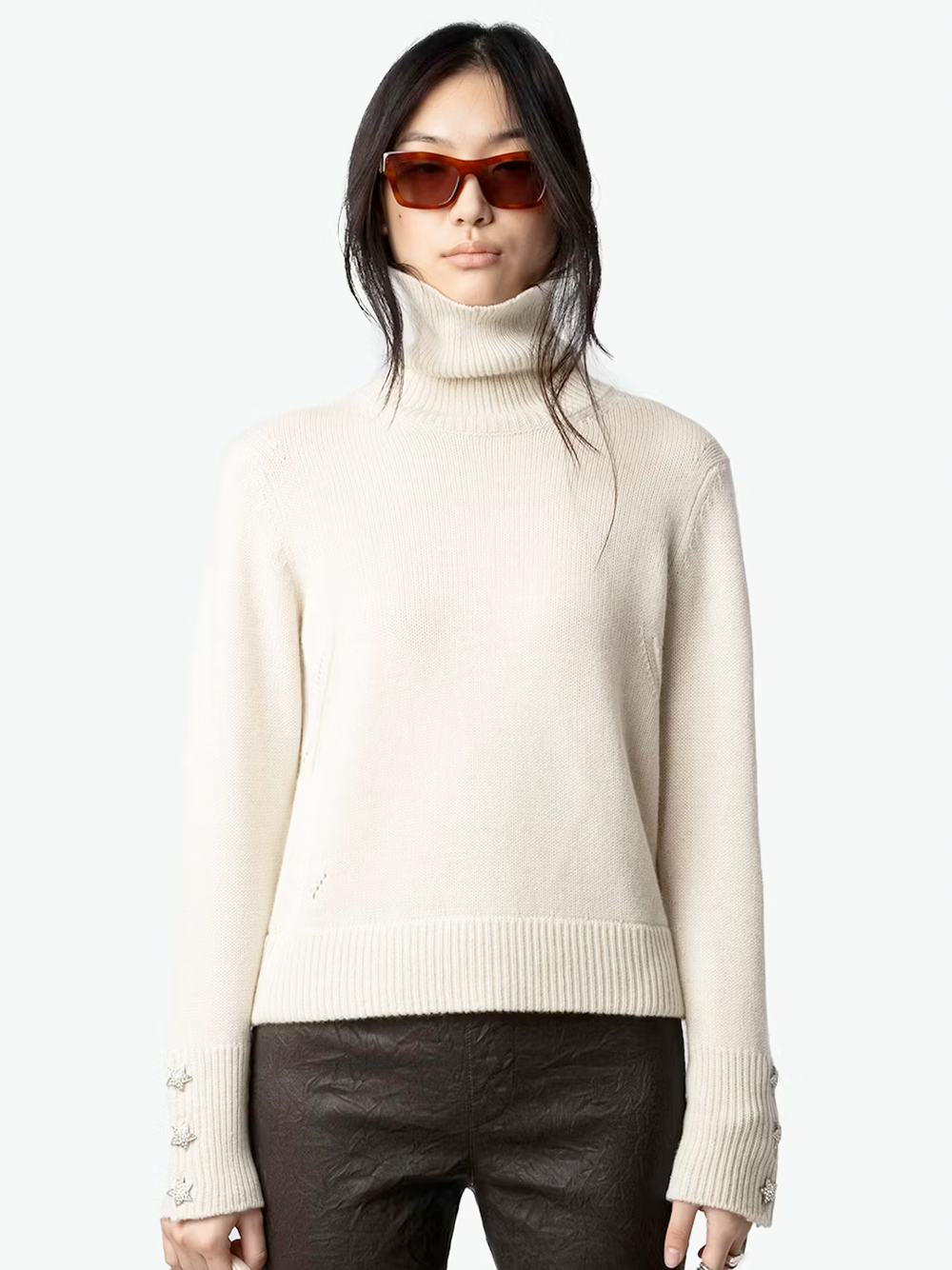 Boxy Jeweled Sweater