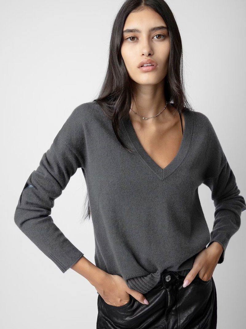 Vivi Patch Cashmere Jumper