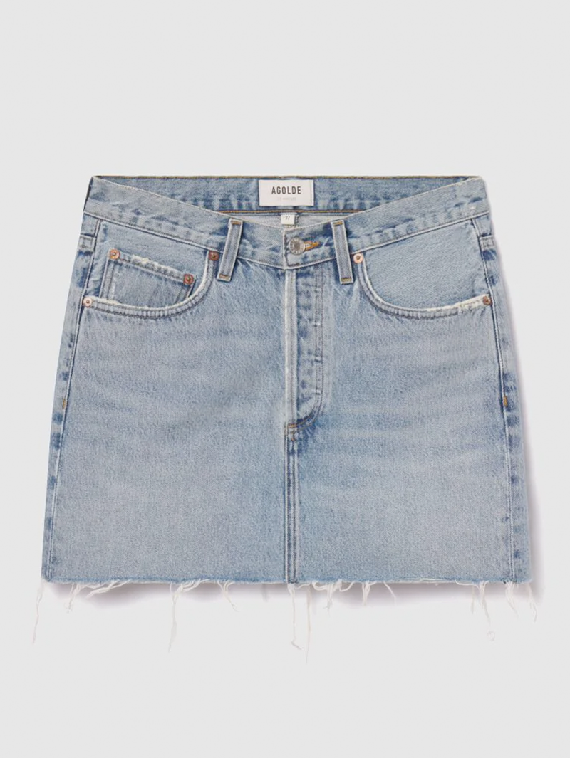 V-Waist Mini Skirt In Force