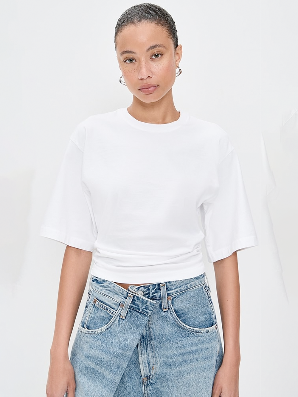 Shari Tee in White