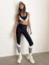 Lucia Top Queen Palm Colorblock
