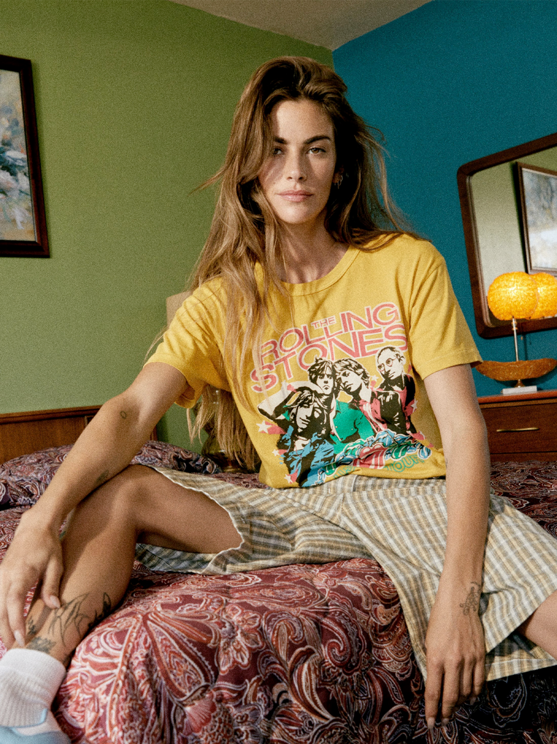 Rolling Stones 78 US Tour Ringer Tee