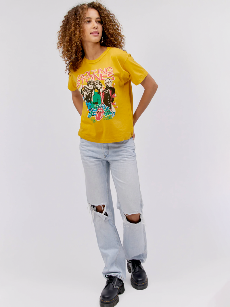 Rolling Stones 78 US Tour Ringer Tee