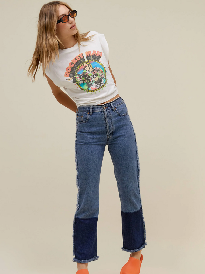 Elton John Rocket Man '72 Banded Tee