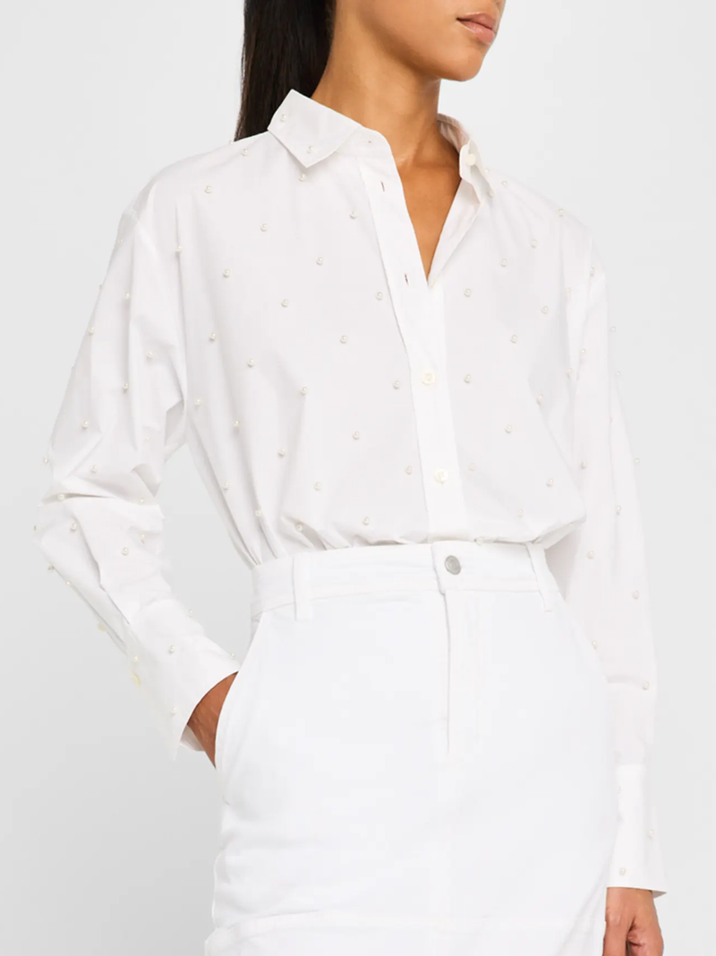The Oversized Pearl Shirt