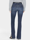 Le Mini Boot Outseam Slit in Moonflower