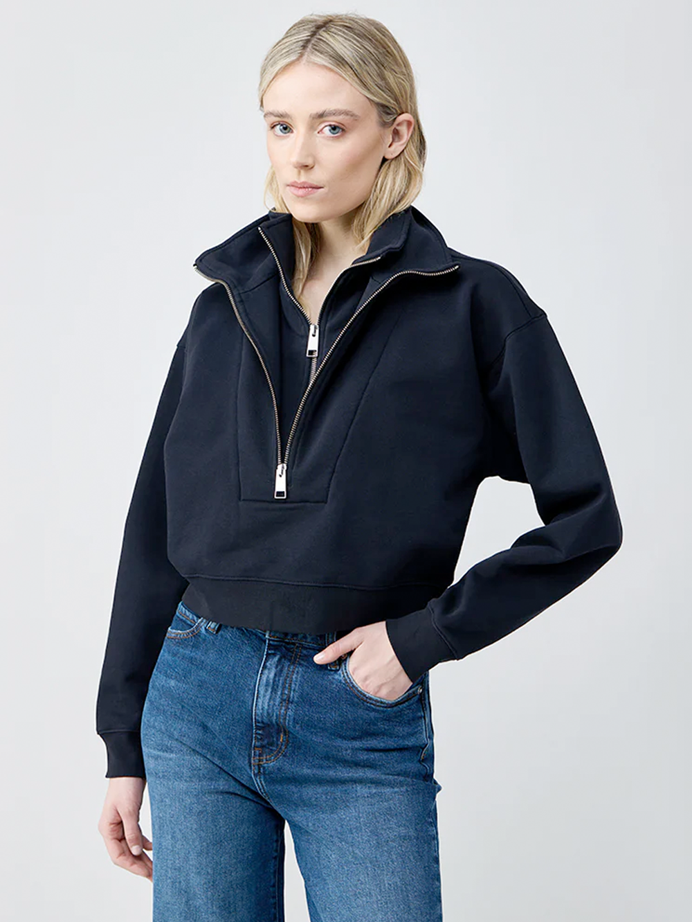 The Double Zip Sweatshirt – M. Sorelle