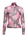 Tyla Floral Mesh Top
