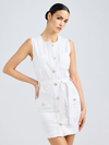 Billie Cotton Sateen Dress