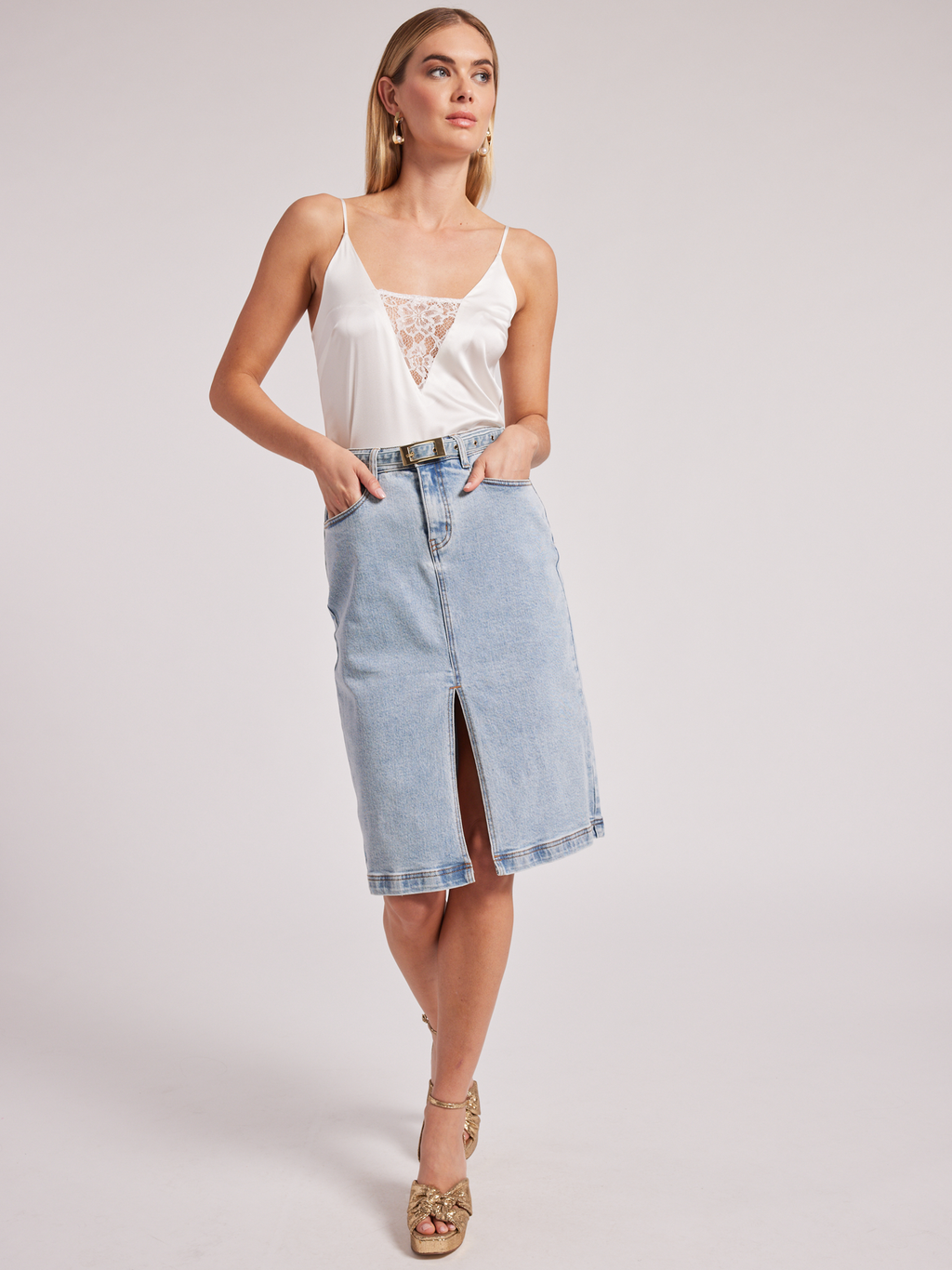 Luanne Denim Skirt