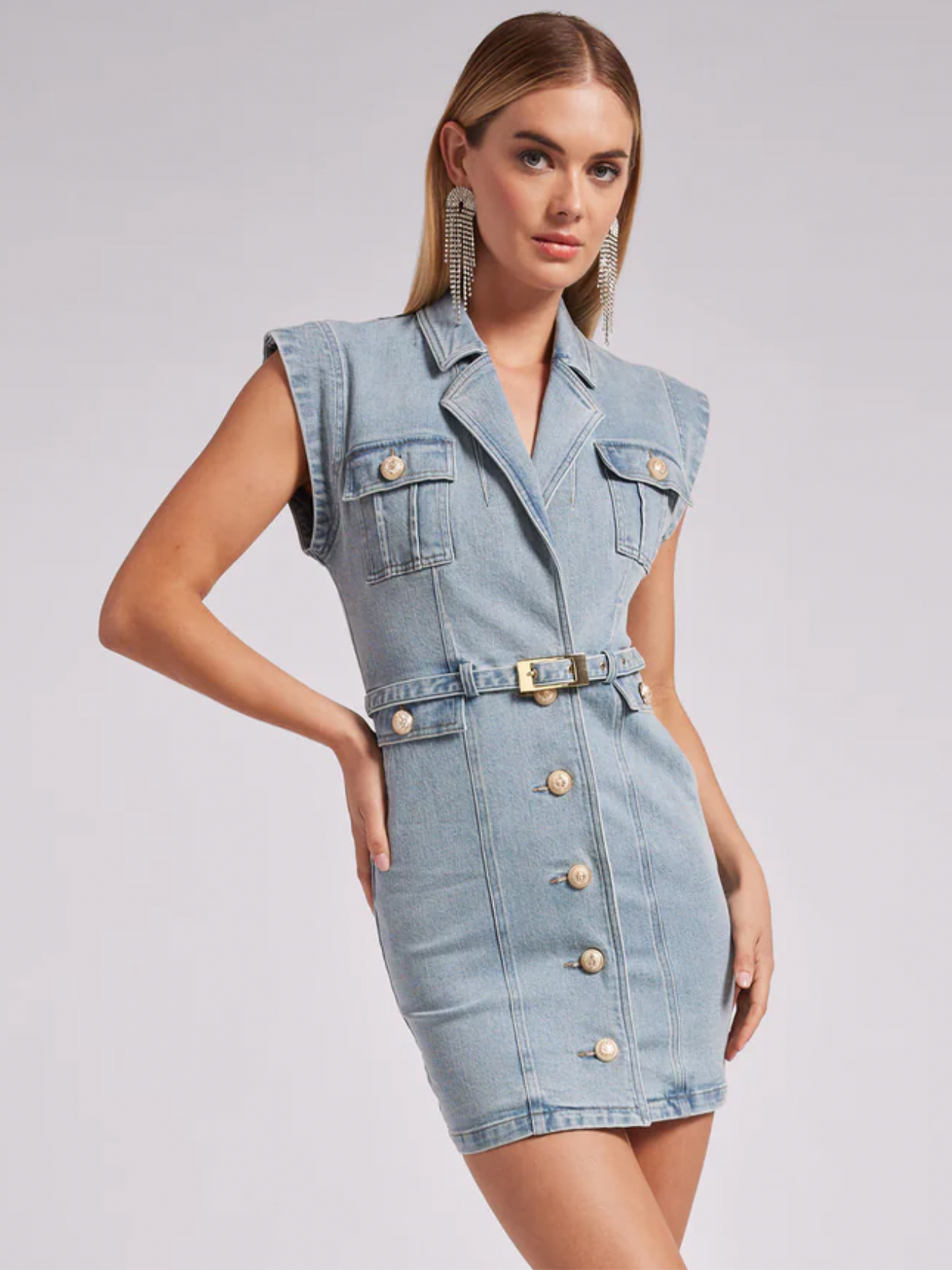 Luey Denim Dress – M. Sorelle