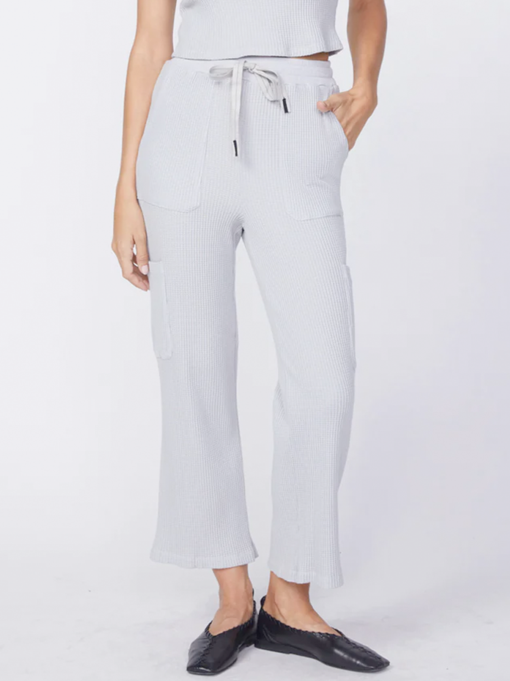 Mini Luxe Thermal Cropped Pant
