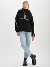 Helsa Black Polar Fleece Pullover