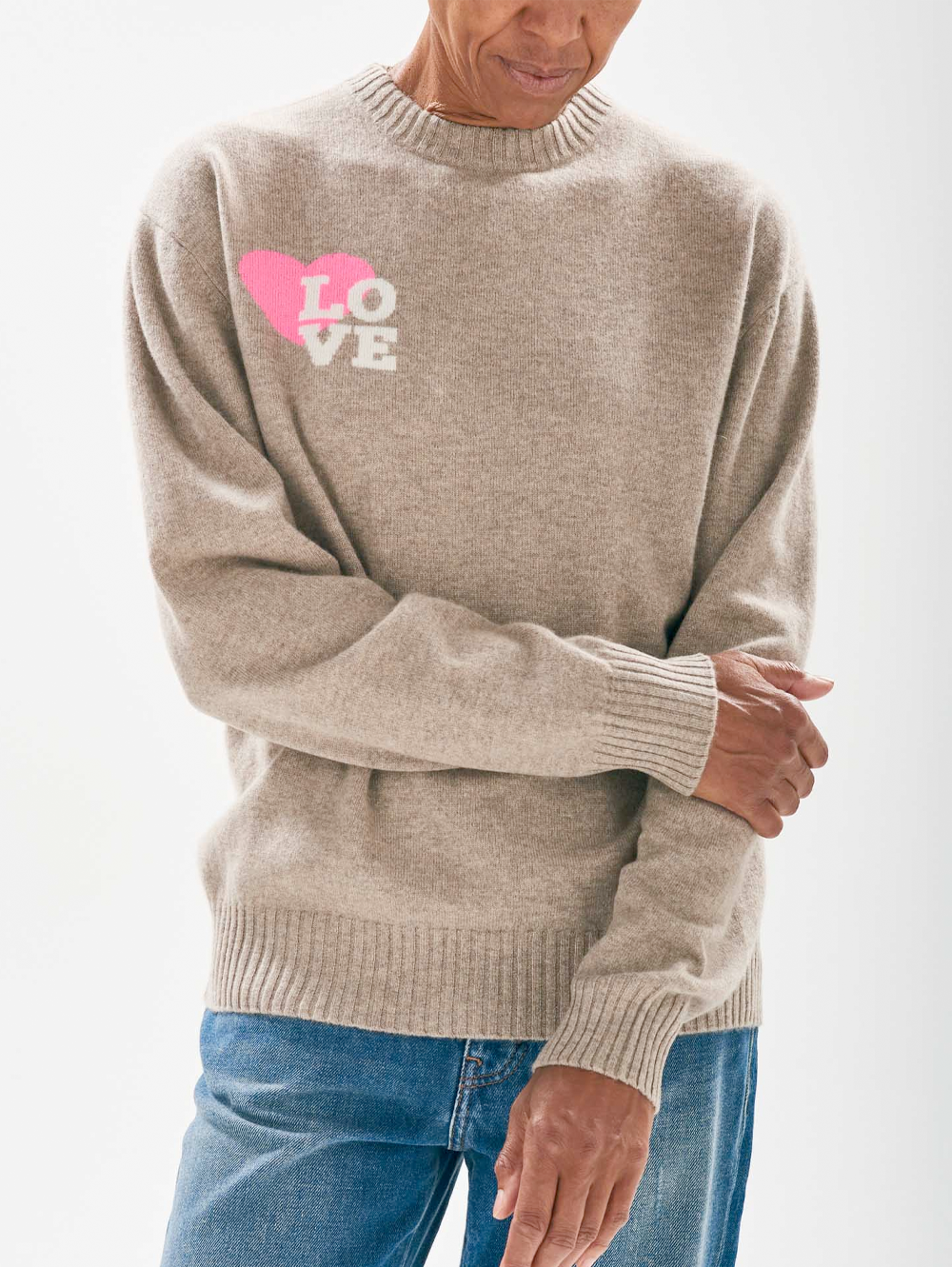 Cashmere Love Boyfriend Crew