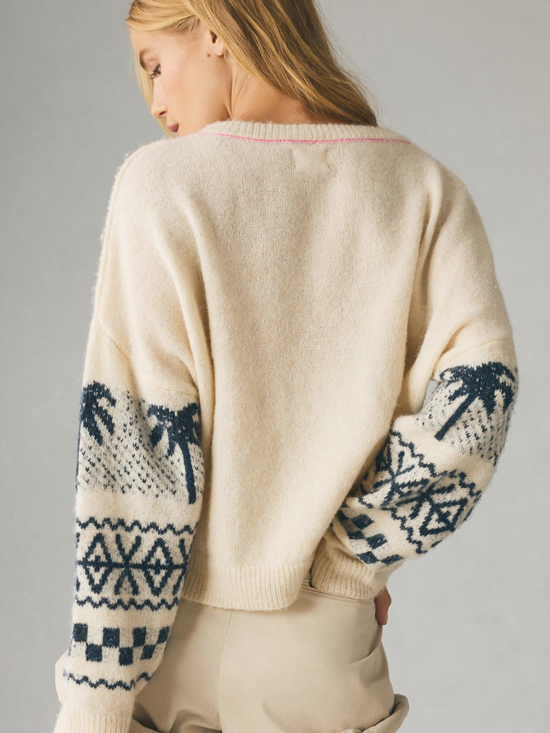 Palm Fair Isle Sweater