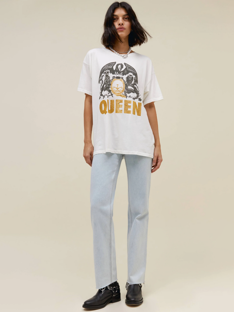 Queen Glitter Crest Merch Tee