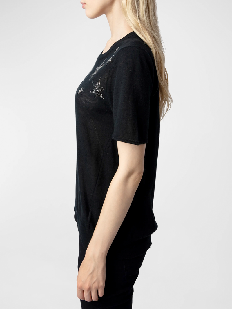 Ida Stars Strass Cashmere Sweater