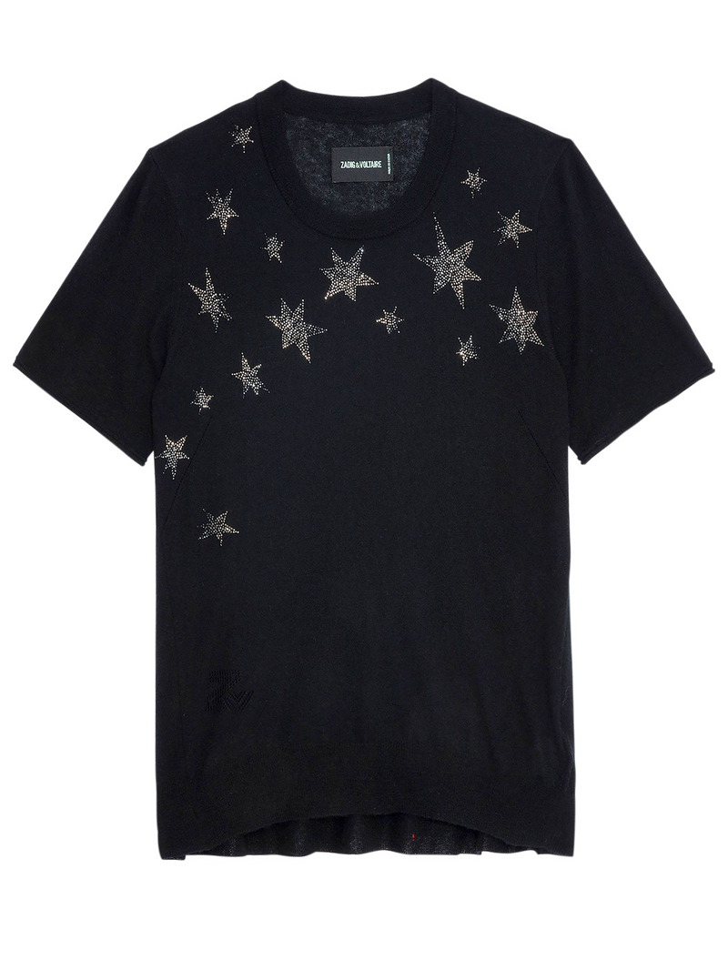 Ida Stars Strass Cashmere Sweater