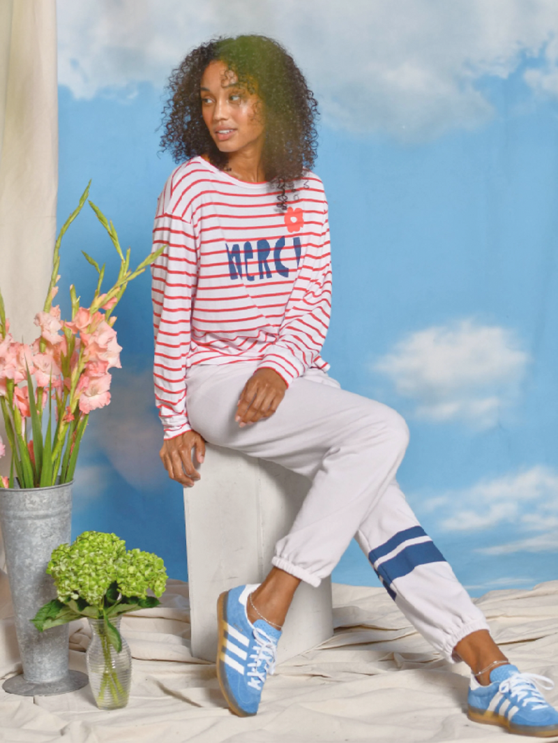 Merci Long Sleeve Pullover