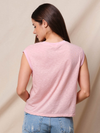 Je T'aime Cropped Muscle Tee