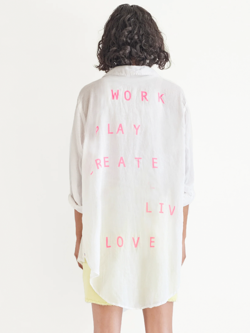 Work Play Oversized Shirt