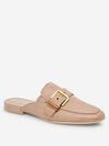 Santel Taupe Leather Flats