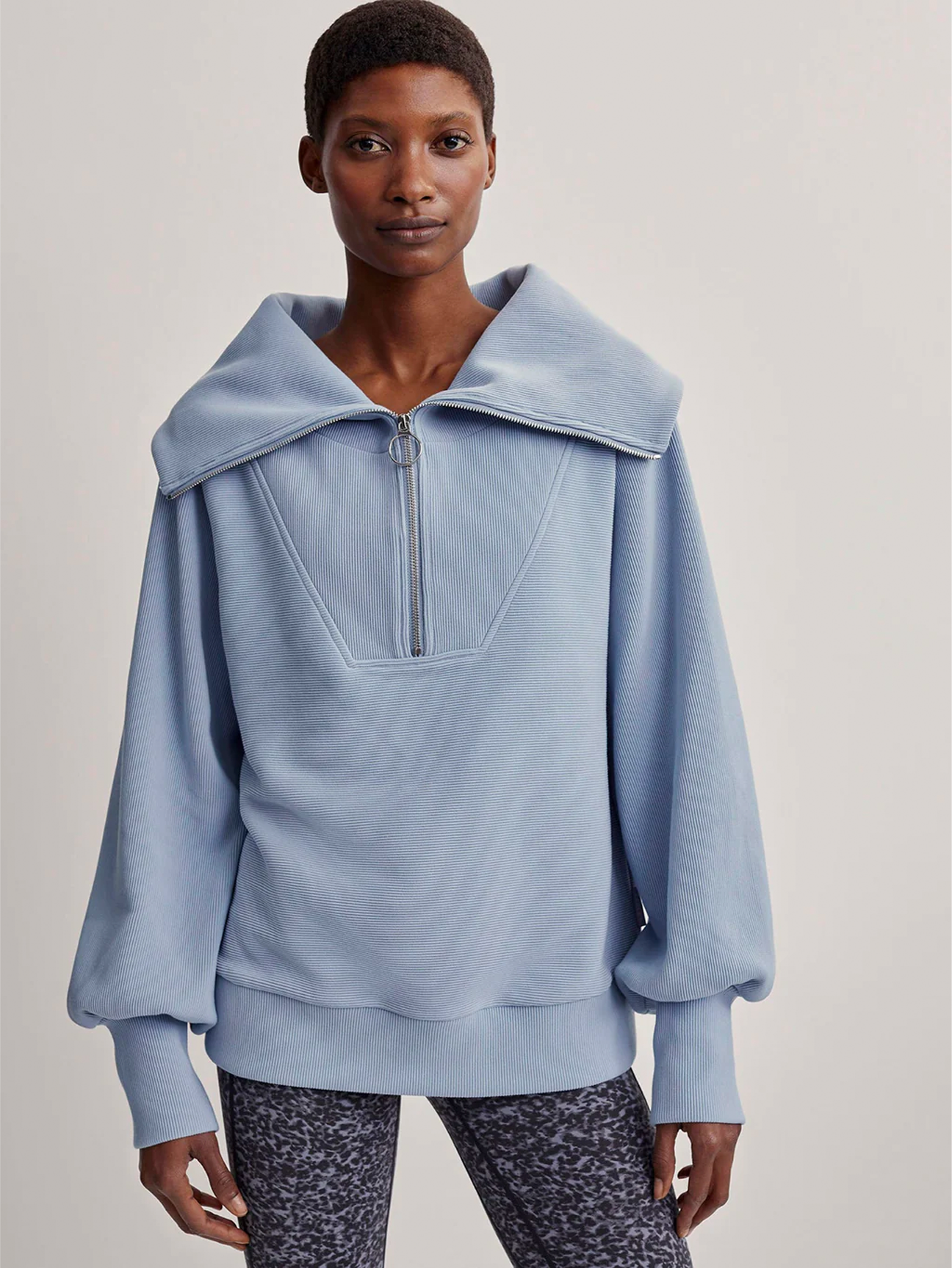 Vine Half-Zip Pullover – M. Sorelle Vine Half-Zip Pullover – M. Sorelle