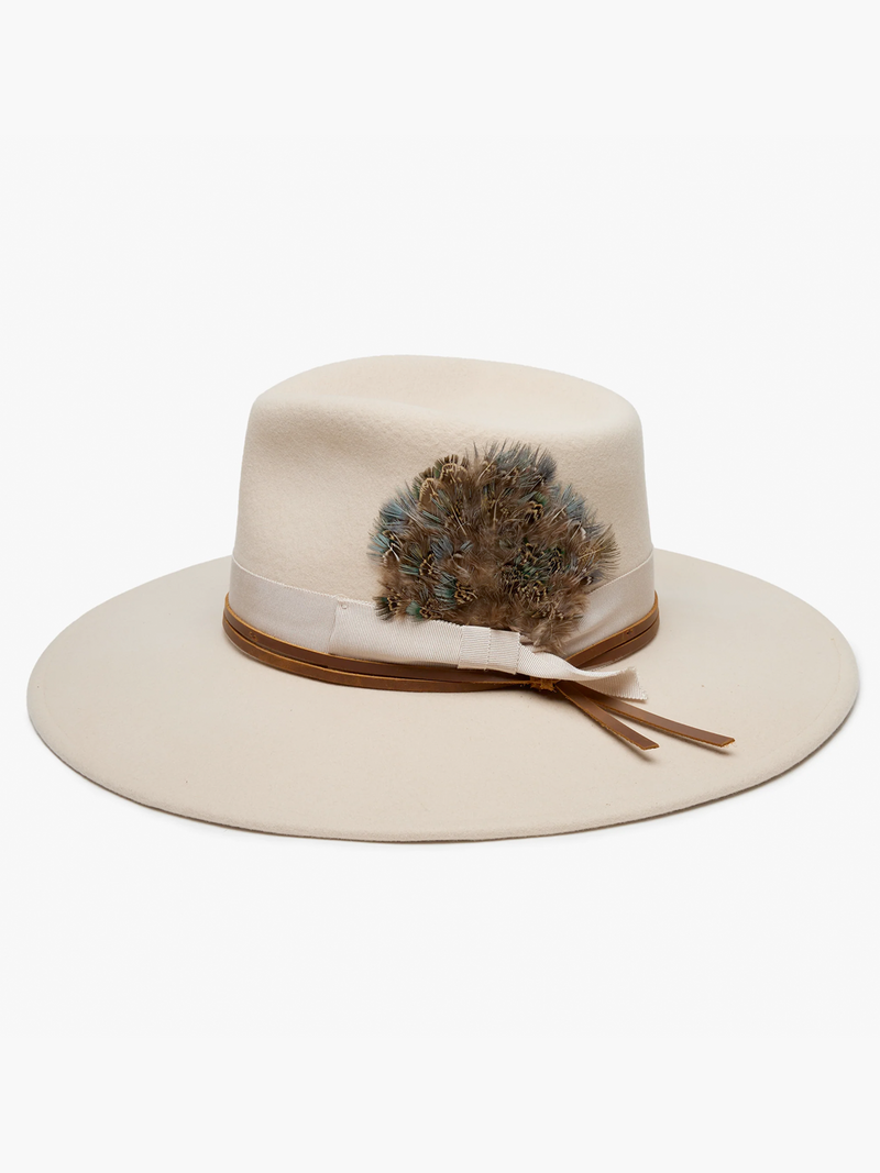 Mariposa Rancher Hat in Bone