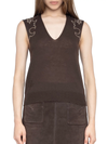 Vicky Sleeveless Cashmere Sweater