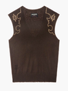 Vicky Sleeveless Cashmere Sweater