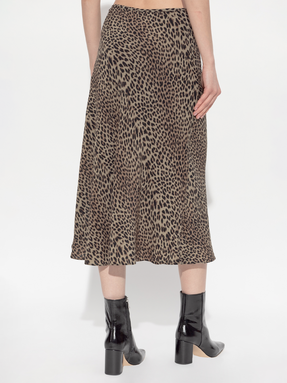 Jayla Leopard Midi Skirt