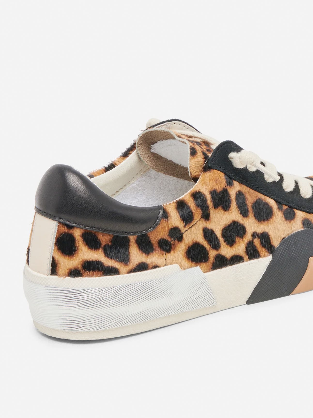 Zina Leopard Calf Hair Sneakers – M. Sorelle