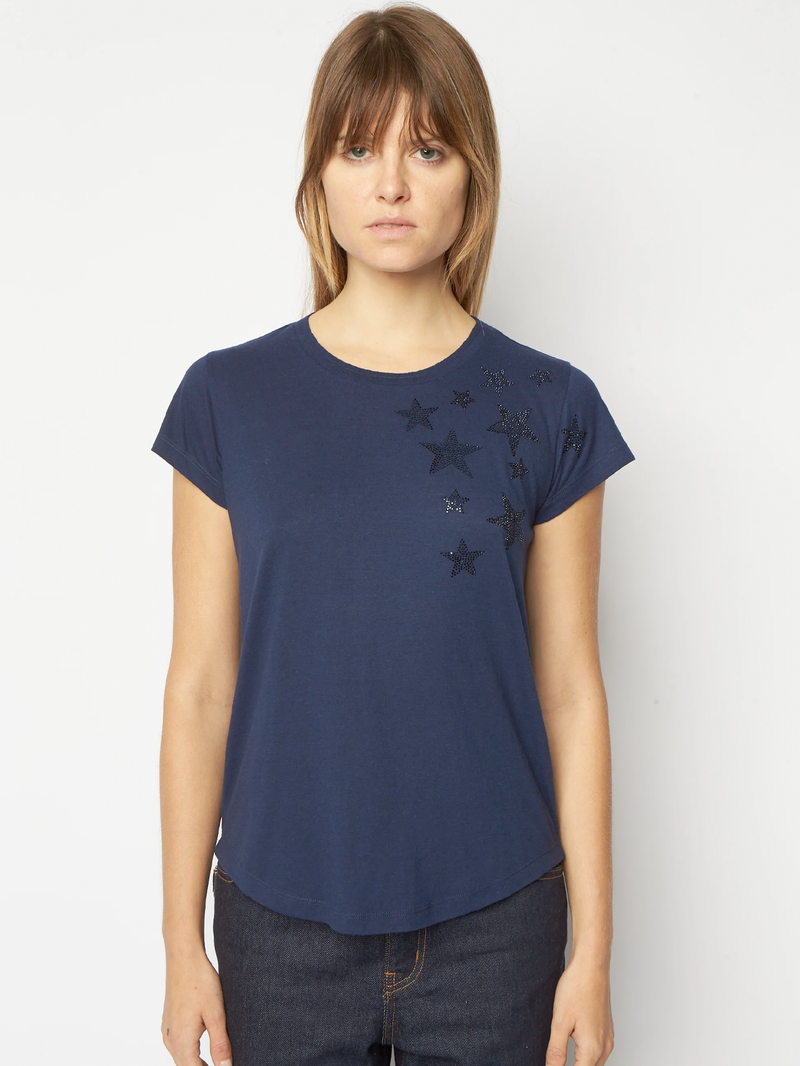 Skinny Rain Star-Embellished T-Shirt